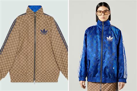 Veste en acétate adidas x Gucci .